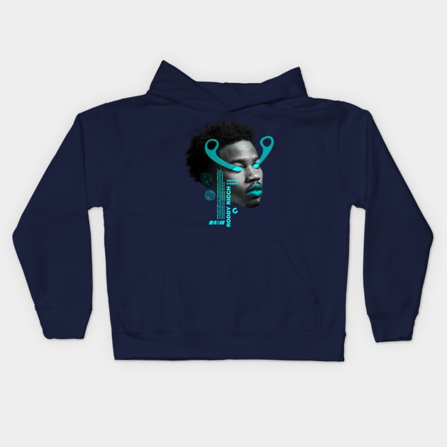 Roddy Ricch Kids Hoodie by mrcatguys